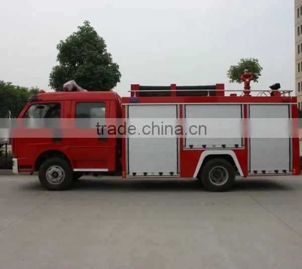Dongfeng Tianjin 6 Cbm Water Tanker Fire Fighting Truck With Fire Fighting Guns photo-3