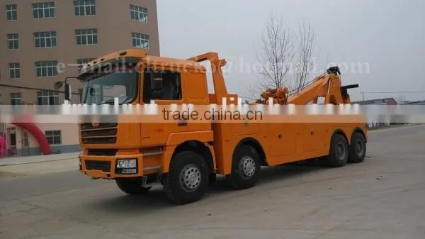 336hp 8*4 SHACMAN Heavy Duty Wrecker 30ton photo-3