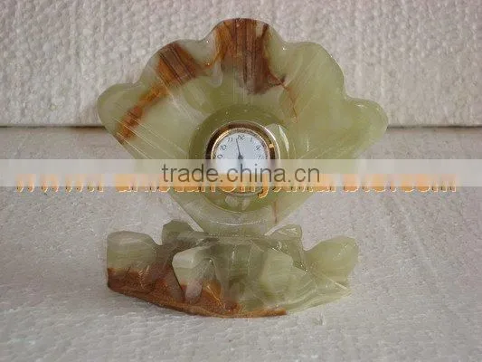 Buy Cheap Long Life New Selling Attractive Style CLOCKS ONYX MARBLE HANDICRAFTS photo-2