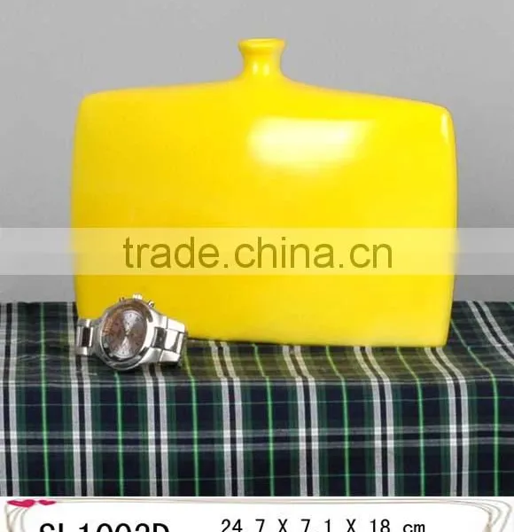 Big Newly Fashion Fiberglass Cheap Colorful Decorative Flower Vases photo-4