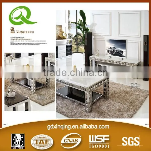 E338 Home Furniture Marble Design TV Stand for Sale photo-6