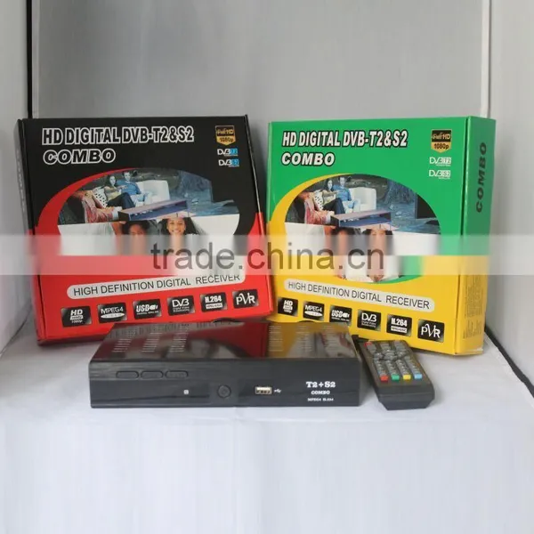 Factory Cheap Price Combo Receiver DVB-T2 DVB-S2 TV Decoders With Wifi photo-2