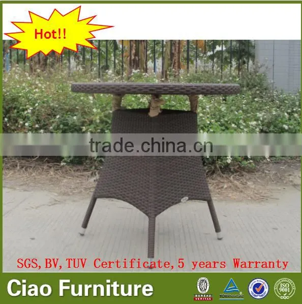 Outdoor Teak Wood Furniture Rattan Dining Table Designs photo-2