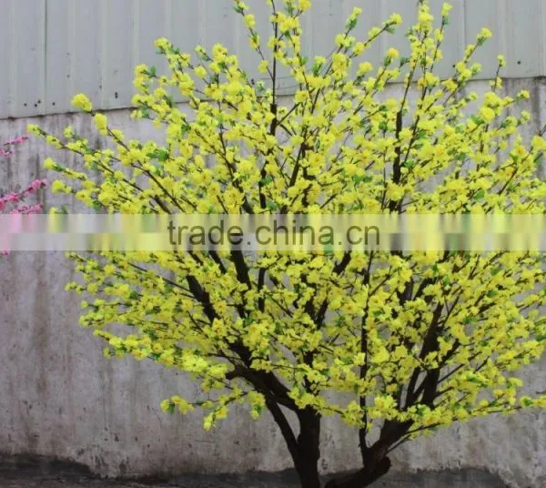 Artificial Peach Flower Tree for Interior Decoration photo-2