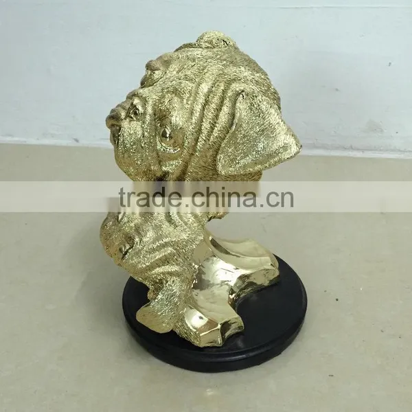 Polyresin Cute Dog Statue photo-3