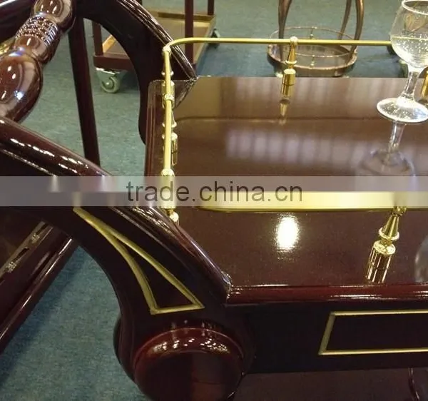 Classical Liquor Service Cart Wine Trolley for Hotel C-31 photo-3