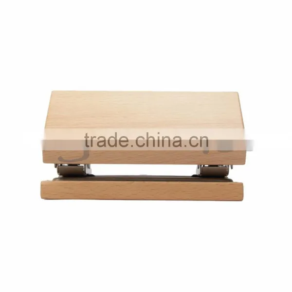 Office Stationery Wooden Paper Hole Punch Machine photo-3