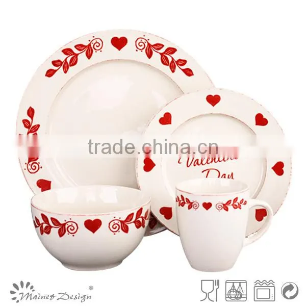 Christmas Tree Decor Christmas Ceramic Dinner Set photo-3