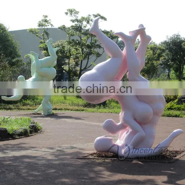 Wholesale Garden Statue Resin Craft Life Size Erotic Sculpture photo-5