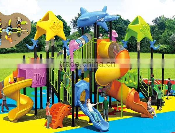 (HD-401 ) Outdoor Plastic Slide for Kids ,plastic Tube Slide Playground Outdoor Climbing Frames Education City Games Kids photo-5
