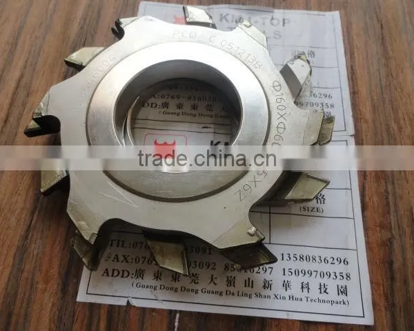 Woodworking Diamond Grooving Cutter PCD Panel Shaping Cutter photo-2