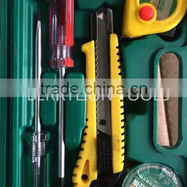 Berrylion Hot Sell 8pcs Tool Set Household Toolset With ABS Tool Box photo-4
