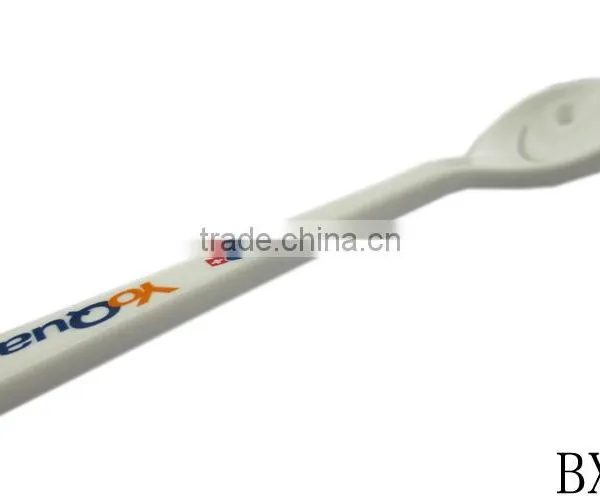 Wholesale Cheap Creamic Coffee Spoon/ Porcelain Soup Spoon With Smile Face photo-2