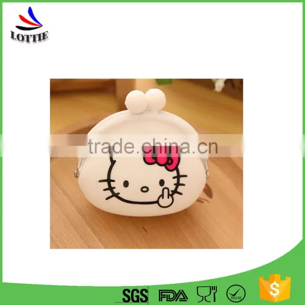 2016 Hot Sale New Design Children Gifts Colorful Silicone Purse Wallet With Custom Made Printing LOGO photo-5