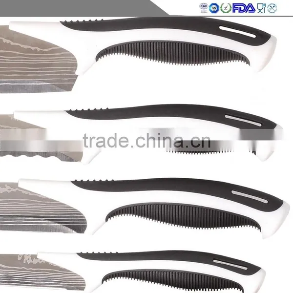 The New Direct Manufacturers of Stainless Steel Combination Suit 5 Woolly Non-stick Knife Set Spray Paint Baking Environmental p photo-4