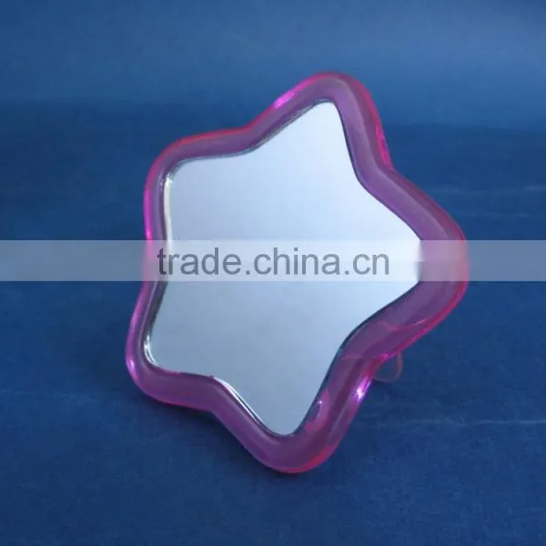 Plastic Customized Shape Hand Mirror photo-5