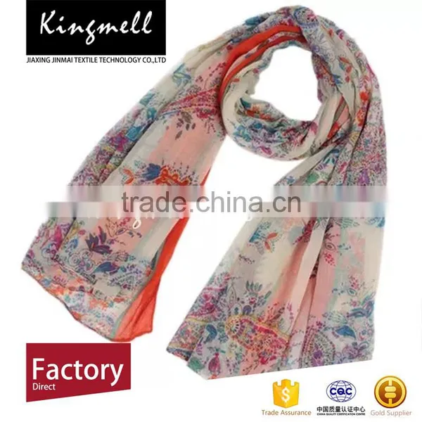 No MOQ Custom-made Digital Printing Pashmina Scarf photo-2