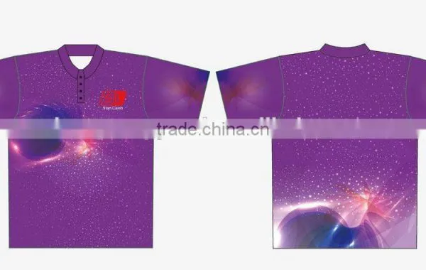 Polyester Sublimation Polo Shirts Custom Cricket Jerseys