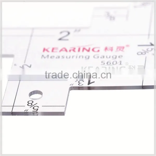 Kearing Transparent Flexible Plastic Patchwork Quilting Rulers for Quilter#5601 photo-2