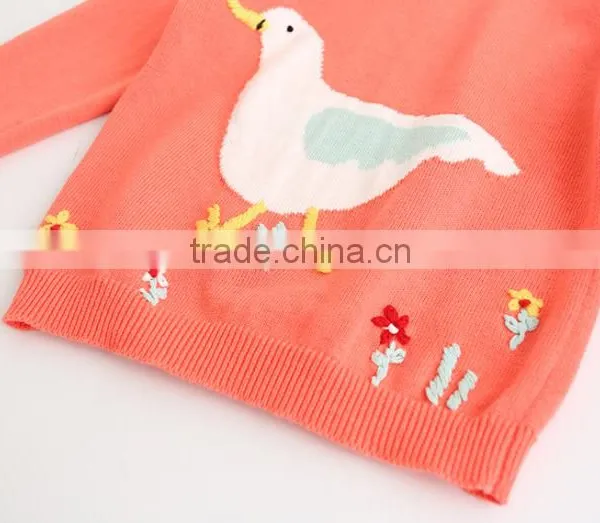 Fashon Designed Handmade Knitting Fabric Baby Sweater With Shoulder Button photo-4