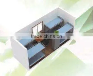 20'container prefab dormitory