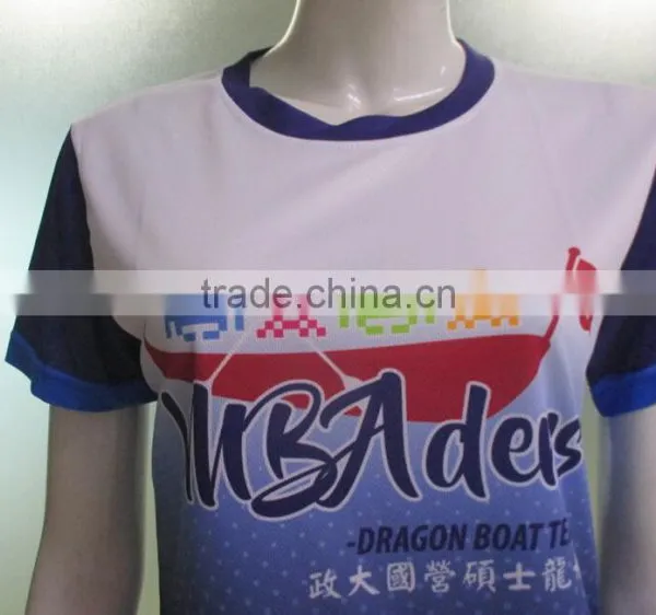 Dragon Boat Event Mens and Womens Sublimation Printing Dry Fit Running t Shirt photo-2