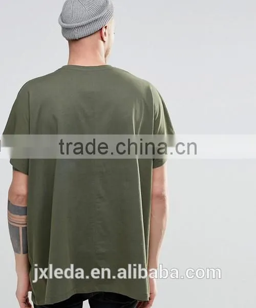 Cheap China Bulk Wholesale Men Blank Extreme Oversized T-shirt photo-2