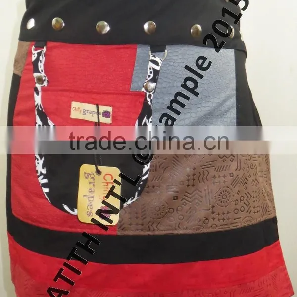 Cotton Wrap Skirt