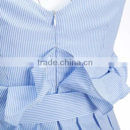 Summer New Women's New V Collar Sleeveless Strapless Dress High-waist Fashion Top photo-5
