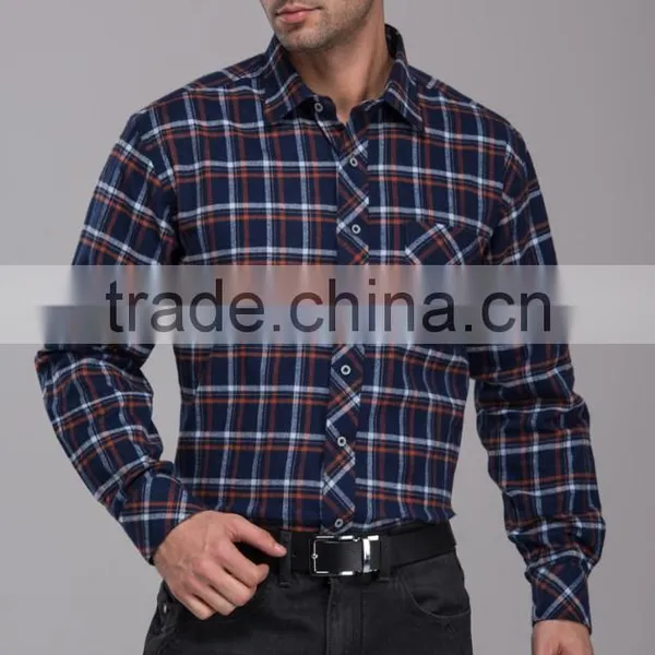 Bulk Wholesale Plaid Flannel Shirt European & America Style With Competitive Price photo-4