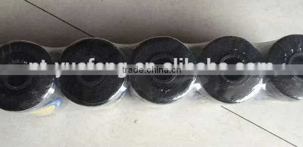 China Supplier Black Wear Resistant 100%Polyester Sewing Thread photo-2