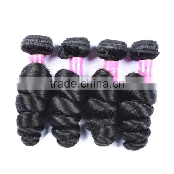 Buy Human Hair Online Indian Loose Wave Hair Pieces 100% Virgin Unprocessed Raw Indian Temple Hair photo-3