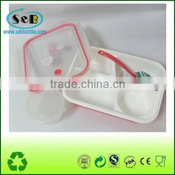 Microware Safe Plastic Food Container Rectangular With Lid photo-3