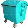 Green Trash Can