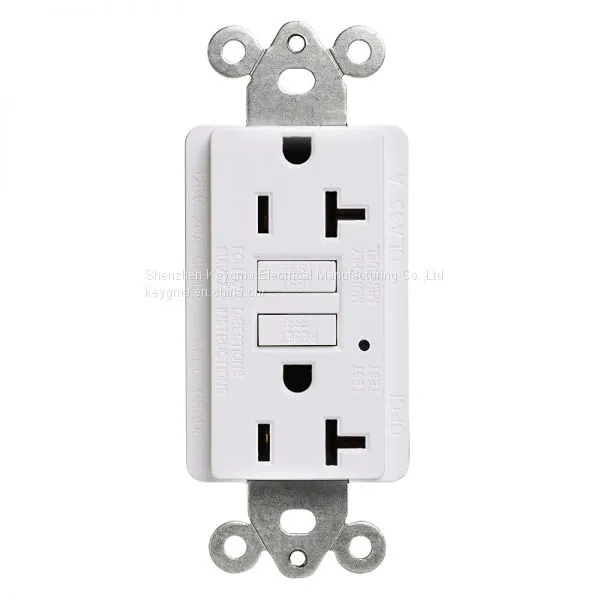 UL Listed 20A 125V GFCI Receptacle Tamper Resistant