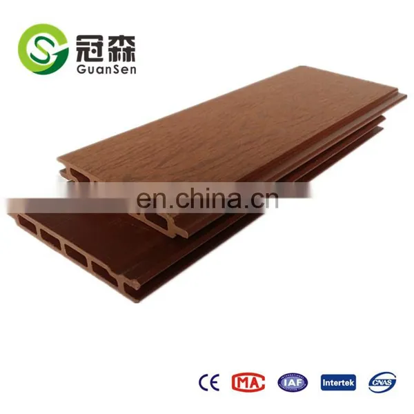 2017 WPC Wall Cladding Sunlight Resistant Waterproof Outer Wall Panel Wood Plastic Composite Board