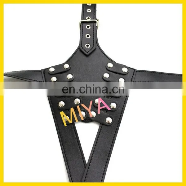 Adjustable Queen's PU Leather Costume Bondage Harness photo-5