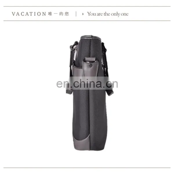Genuine Cow Leather Portable Shoulder Business Bag for Man Meeting Use photo-2