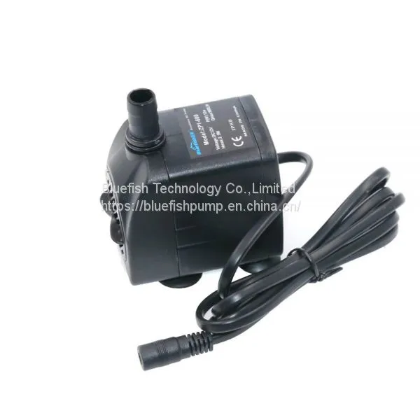 DC 12V Flow 420L/H Brushless Durable Pond Landscapes Garden Watering Pumps photo-2