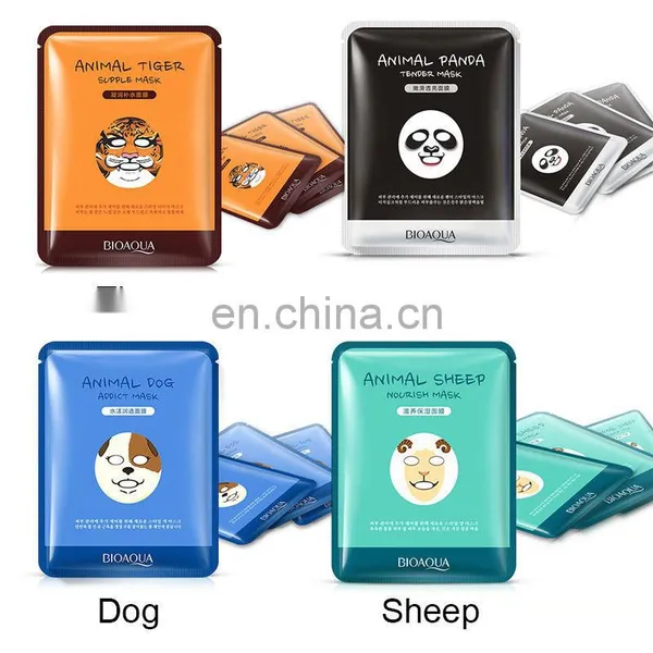 Animal Face Mask/Control Hydrating Animal Face Mask/ Nourish Facial Mask photo-4