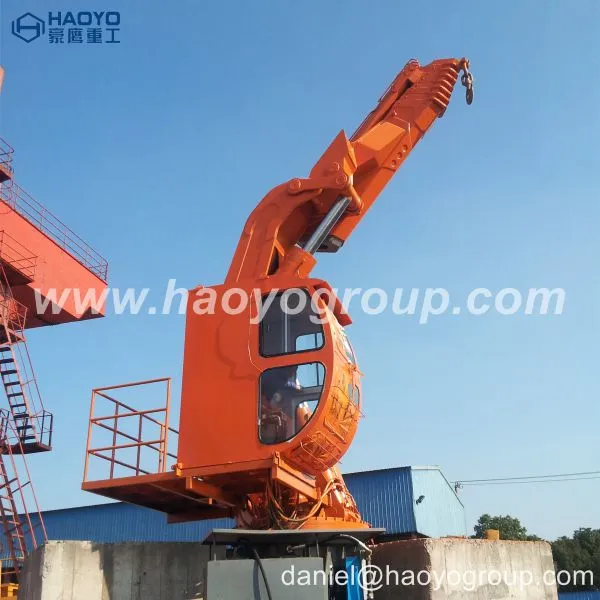 Chinese Factory for Folding Arm Marine Crane Boat Crane for Sale photo-4