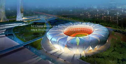 Stadium Architecture Tensile Membrane Roof photo-2