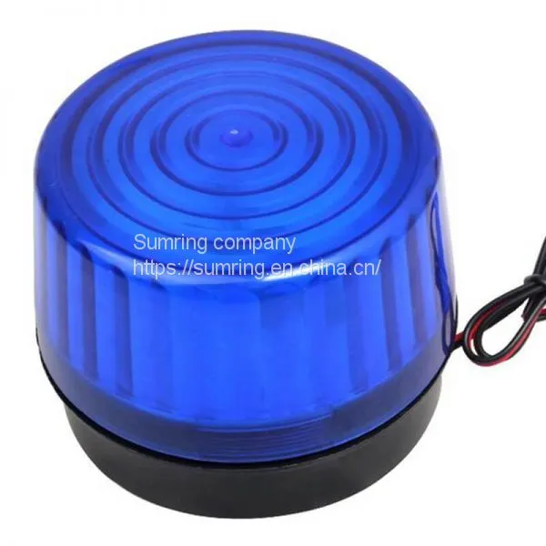 2019 Security Protection Alarm Strobe Light Motor Fire Small Sirens In Red Blue Green or Yellow photo-2