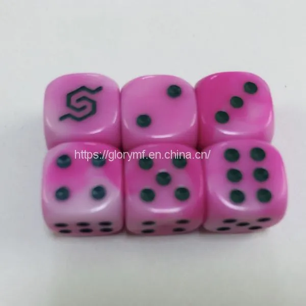 Custom D4,D6,D8,D10 Kinds of Plastic Acrylic Dice/game Dice photo-4