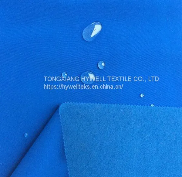 96% Polyester 4% Spandex Softshell Jacket Fabric
