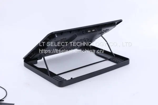 Laptop Cooling Pad 5 Fans Up to 17.3 Inch Heavy Notebook Cooler photo-2