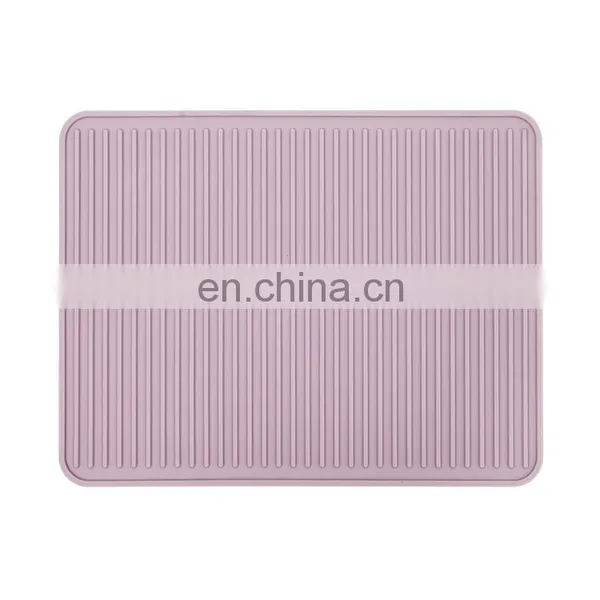 Yiwu Factory New Design Heat Resistant Soft Rubber Pot Holder Dish Drying Mat Cooking Pad photo-7