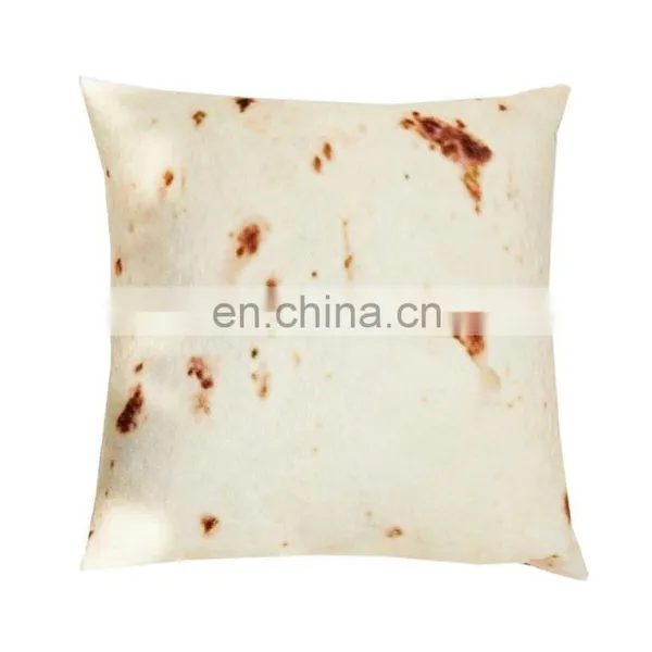 Custom Printed Picnic Pizza Blanket Mexican Burrito Food Throw Blanket photo-2