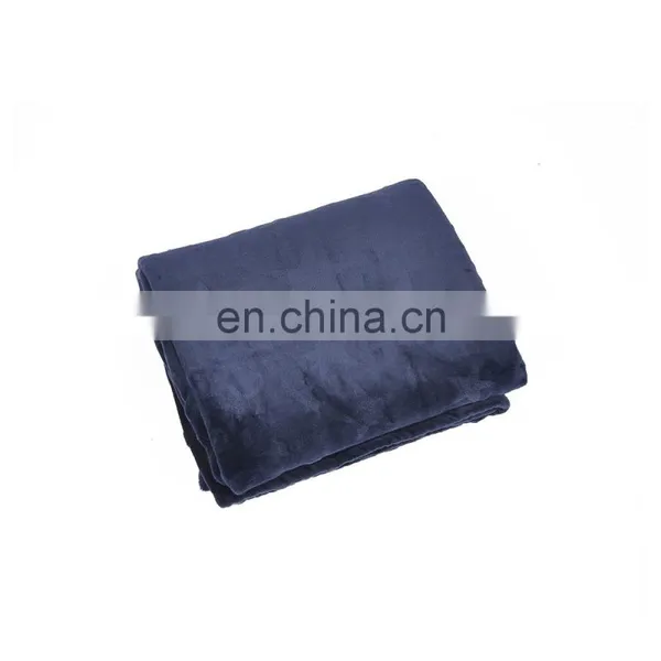 Stars Printed Navy Coral Blanket Air-Conditioned Lively Office Nap Cover Fleece Blanket Throw photo-5