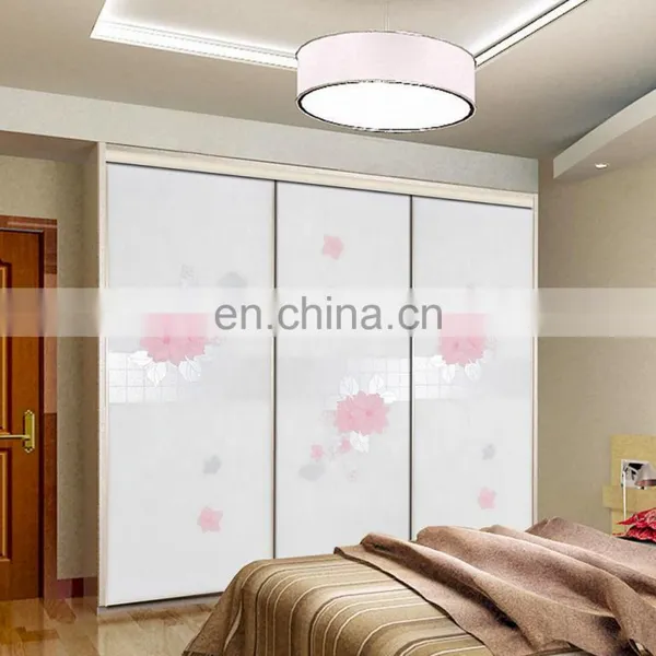 10mm, 12mm Silk Screen Printing Tempered Glass for Wardrobe Door photo-4